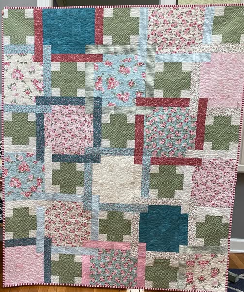 Judy Quilt — Ready to Ship | 56×68 Handmade Quilt