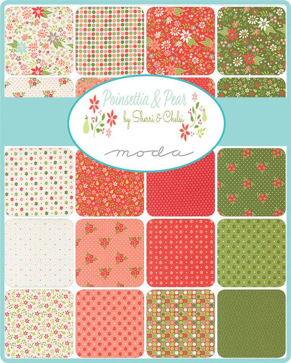Poinsettia and Pear by Sherri and Chelsi