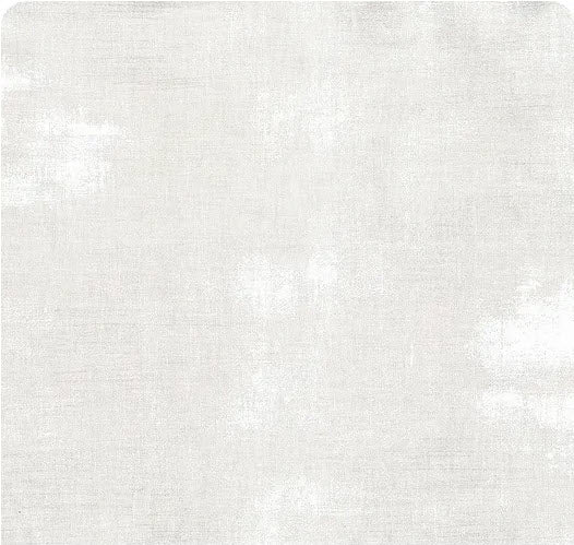 A square swatch of textured light gray fabric with a subtle linen-like grain and soft tonal variation.