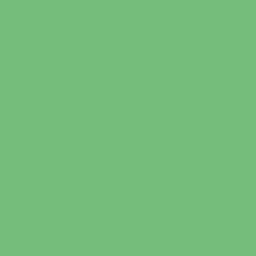 Solid green fabric swatch