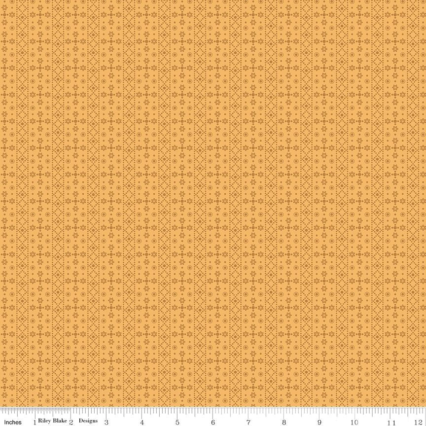 Hexagonal pattern fabric swatch on a gray background