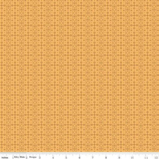 Hexagonal pattern fabric swatch on a gray background