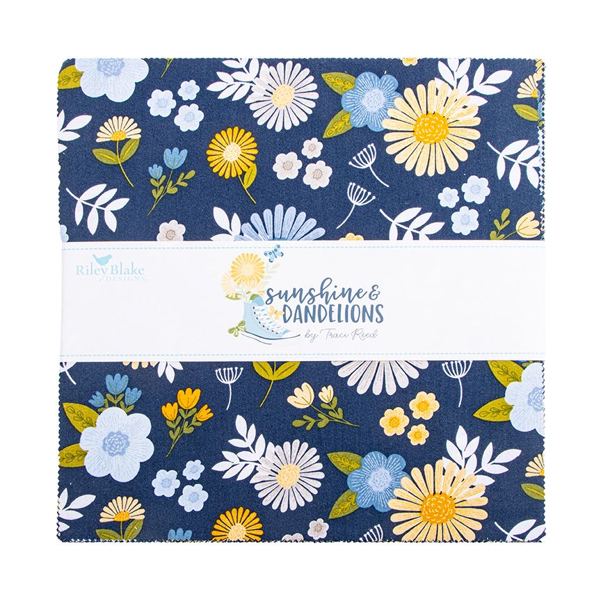 Sunshine & Dandelions 10 Inch Stacker (Layer Cake)