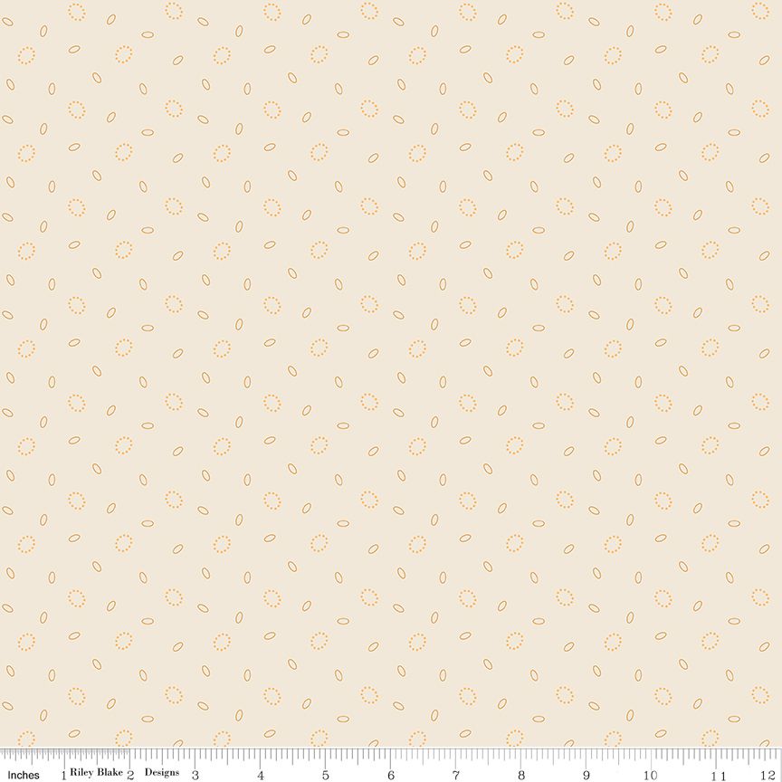 Baked With Love Grandma's Pearl Marigold - Fat Quarter