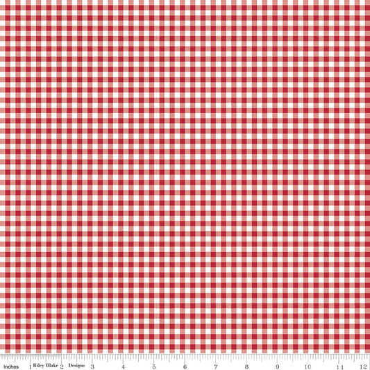 Little Ladybug Gingham Red
