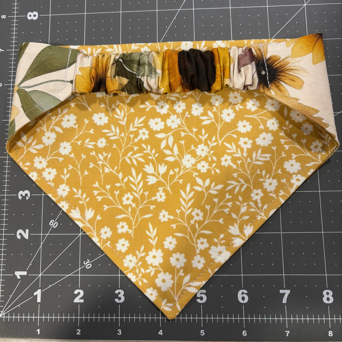Sunflower Dog Bandana - Size S